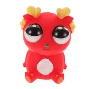 BESPORTBLE Stress Dragon à Presser Gadget Comique avec Yeux Émergents pour Détente et Pranks Portable pour Adultes