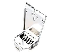 BESPORTBLE String Banjo Tailpiece Argenté Accessoire de Remplacement pour Guitare Banjo Résistante à Lusure et Au Ternissement