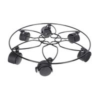 BESPORTBLE Support à roulettes pour Pots de Fleurs Soucoupe Épaisse avec Freinage Plateau Mobile pour Jardinière