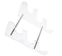 BESPORTBLE Support Clavier Acrylique Transparent Rehausseur Ergonomique pour Clavier Dordinateur avec Surface Montage sans Outil Bureau Organisé
