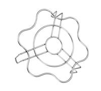 BESPORTBLE Support Cuisson Vapeur Inoxydable Multifonction pour Cuit Vapeur Électrique et Poêles Résistant Facile à Nettoyer Adapté Cuisine Maison et Restaurant