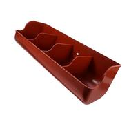 BESPORTBLE Support d'alimentation pour Animal De Compagnie Porcelet Chèvre Les Cochons Distributeur d'eau pour Le Bétail Veau Lapin Mangeoire à Foin Bol De Rat Cage Plastique Light Brown