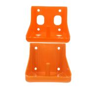 BESPORTBLE Support De Bloc De Sel Pour Bétail, 2 Pièces, Support D'alimentation, Support De Léchage De Sel, Plateau D'alimentation Épais Pour Bétail