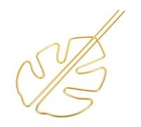 BESPORTBLE Support de Croissance Design Élégant de Feuille pour Plantes Monstera en Fer Réutilisable pour Prévenir Le Renversement, pour Jardin et Ferme