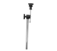 BESPORTBLE Support de Cymbale Électronique Support de Cymbale de Batterie Électronique Métal et Plastique Tube 22mm Argenté Fixation Stable Accessoire et Pads de Batterie Studio et Concerts