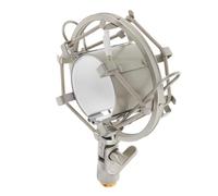 BESPORTBLE Support de Microphone Antichoc Métal Suspension Anti-vibration pour Studio Ajustable et Portable Isolation Élevée pour Micros à Condensateur Enregistrement et Streaming
