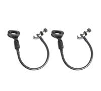BESPORTBLE Support de Microphone Tube Flexible en Métal Noir, Facile à Installer, Lot de 2 Pièces pour Enregistrement et Podcasting