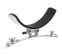 BESPORTBLE Support de Pied de Tambour en Acier Inoxydable Argenté, Accessoire de Batterie Robuste et Stable, Pièce de Rechange pour Caisse Claire, pour Percussionnistes Débutants