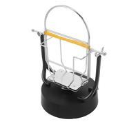 BESPORTBLE Support de Téléphone Silencieux Double Compteur de Pas Automatique, Podomètre à Bascule Affichage Numérique, Compatible Smartphones Jusqu’à 6,4 Pouces, Agitateur Portable