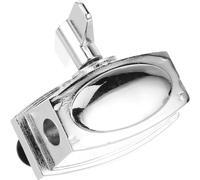 BESPORTBLE support de tom support de tambour en alliage argenté, accessoire pour batterie, attache solide pour batterie concert et percussion, stabilité renforcée