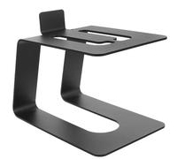 BESPORTBLE Support D'enceinte de Bureau en Métal Stable, Rehausseur pour Petite Enceinte D'ordinateur, Pieds D'enceintes Robustes Compatibles Enceintes Monitoring, pour Espace de Travail