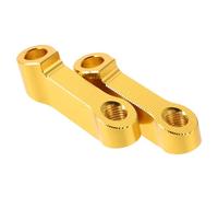 BESPORTBLE Support D'extension de Rétroviseur de Moto Installation Rapide et Facile en Alliage D'aluminium Rallonge de Support Meilleure Visibilité en Conduite Quotidienne