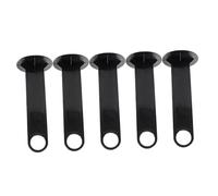 BESPORTBLE Support Portable pour Cônes de Disque de Football 5 Pièces en Polypropylène Résistant, Porte-marqueurs D'entraînement Compact, Équipement D'entraînement Football Pratique