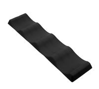 BESPORTBLE Support Porte-Bouteilles Empilable en Silicone Souple Noir Tapis Antidérapant pour Réfrigérateur Organisateur Compact pour Bouteilles de Vin Bière et Sodas Rangement