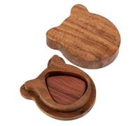 BESPORTBLE Support pour Médiator De Guitare Ensemble De Médiators Bois Accessoire De Guitare Pratique Folk Et Électrique Support Robuste pour Débutants Et Professionnels