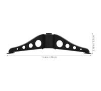 BESPORTBLE Support pour Sapin de Noël Artificiel 12-15 M Socle Démontable en ABS Couleur Vert Foncé Ensemble 4 Pièces Trou Central 19 CM Base Stable pour Décoration de Fête à Domicile