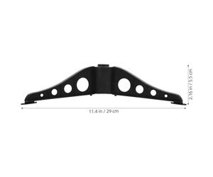 BESPORTBLE Support pour Sapin de Noël Artificiel 12-15 M Socle Démontable en ABS Couleur Vert Foncé Ensemble 4 Pièces Trou Central 19 CM Base Stable pour Décoration de Fête à Domicile