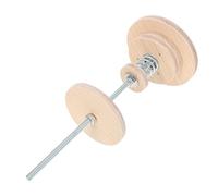 BESPORTBLE Support supérieur en Bois pour Arbre Chat, Attache Plafond résistante à la déformation, Compatible avec Accessoires pour d'intérieur, idéal pour Petits espaces et