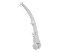 BESPORTBLE Support Suspendu Bras Mobile Sécurisé en Plastique Argenté pour Berceau Accessoire pour Mobile Musical et Berceuse pour Bébé