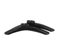 BESPORTBLE Support TV de Bureau Réglable pour Écrans 32-65 Pouces, Socle Robuste en Métal Noir Pieds Antidérapants, Support Stable Surélevé pour Téléviseur Plat - Gain de Place pour Salon