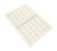 BESPORTBLE Tablature Guitare Portable Cahier à Spirale Format A4 pour Exercices Pédagogiques Musiciens et Débutants Protège Partitions Léger et Imperméable