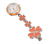 BESPORTBLE Table D'infirmière Montre Suspendue des Infirmières Montre Gousset Montre De Soins Infirmiers Montres De Poche Gousset De Montre Montres Infirmières Orange Métal