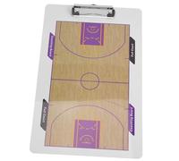 BESPORTBLE Tableau Basketball PVC Solide Planification Stratégique Rapide pour Entraîneurs Effaçable à Sec Usage Sportif Professionnel