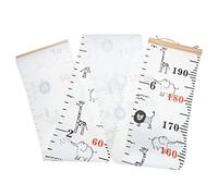 BESPORTBLE Tableau de Croissance Mural et Décoration de Chambre D'garçon et Filles pour Garçon et Filles en Tissu Blanc, Outil Éducatif pour Mesurer la Taille la Chambre des Kids