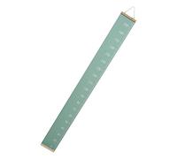 BESPORTBLE Tableau de Croissance pour Garçon et Filles Mural Vert en Toile et Bois Règle de Mesure Garçon et Filles Mural Facile à Installer Retirer pour Décoration Chambre D'garçon