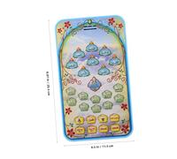 BESPORTBLE Tablette Éducative Arabe Portable pour Garçon Fille Apprentissage Précoce Bleu Machine de Lecture et Ludique pour Apprentissage Mobile