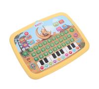 BESPORTBLE Tablette Éducative Arabe pour Garçon Fille Machine Apprentissage Interactive Arabe pour Éducation Précoce Éducatif pour Garçons et Filles Apprentissage de Alphabet Jaune