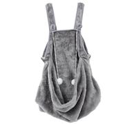 BESPORTBLE Tablier de Transport Chat Corail Polaire Pochette Porte-Animal Confortable et Résistante Housse de Maintien Chaud pour Petits Animaux Pratique pour Câliner et Transporter Votre