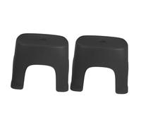 BESPORTBLE Tabouret de Salle de Bain Antidérapant en Pvc 2 Pièces Petit Marchepied Stable pour Tout-petits Usage Domestique Sécurité Toilette Assistant Ménage