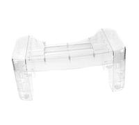 BESPORTBLE Tabouret de Toilette Transparent pour Adultes Marchepied de Salle de Bain Matériau Solide Aide Position Accroupie pour Facile à Nettoyer Capacité de Charge