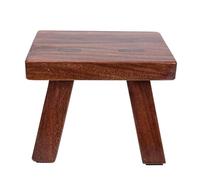 BESPORTBLE Tabouret Marche Pied en Bois Orme pour Garçon et Filles Tabouret Pratique pour Salon Cuisine Polyvalent pour Usage Quotidien