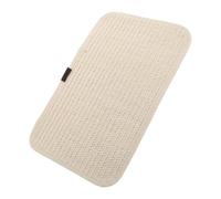 BESPORTBLE Tapis à Griffer en Sisal Naturel pour Chat Mini 30X20 CM Protection Anti-Griffures pour Meubles et Canapé Tapis Solide et Antidérapant Adapté Intérieur Griffoir Résistant pour