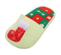 BESPORTBLE Tapis Dalimentation Lente pour Chiens Tapis Interactif pour Animaux De Compagnie Jouets pour Le Cerveau Matériau en Feutre Lavable Compétences De Recherche De Nourriture