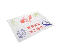 BESPORTBLE Tapis De Jeu D'Échecs Porte- Tapis De Jeu D'Échecs Porte- Tapis De Jeux De Fête du Nouvel an Lunaire pour Les Échecs Porte- Jeux De Fête du Festival