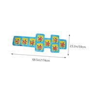 BESPORTBLE Tapis de Jeu Gonflable à Eau Éducatif avec Chiffres à Matériel Résistant et Sécurisé pour Garçon Fille Relaxation et Activités Aquatiques