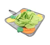 BESPORTBLE Tapis de Nourriture pour Lapin Antidérapant Tapis Renifleur Éveil pour Alimentation et du Stress des