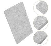 BESPORTBLE Tapis de Repassage en Feutrine 100% Laine Naturelle Résistant Haute Température Dimensions 30 X 45 CM Couleur Gris Clair Absorbant pour Usage Professionnel en Pressing et