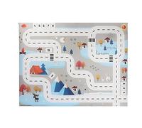 BESPORTBLE Tapis De Sol Puzzle Garçon Fille à Thème Circulation Surface Douce Et Tapis Jeu Pour Activité Intérieure Et Extérieure Outil Éducatif Éveil Garçon