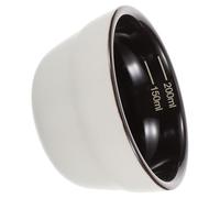 BESPORTBLE Tasse de Dégustation en Céramique Blanche 200ml pour Grains de Café Design Multifonctionnel Conviviale Cuisine et Dégustation