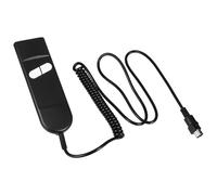 BESPORTBLE Télécommande Matériau Abs de Remplacement Connecteur 5 Pins et 2 Boutons Contrôle Manuel Facile pour Fauteuil Élévateur Électrique pour Canapé Noir