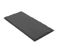 BESPORTBLE Terrarium pour Reptiles Bassin Alimentaire Fourrager Bassin De Nourriture pour Tortues Plaque d'alimentation en Pierre Assiette De Tortue Assiette De Bain Ardoise Black