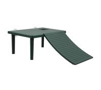 BESPORTBLE Terrasse des Tortues Tortue d'aquarium Tortue de Compagnie décoration Aquarium Tortue Refuge pour Tortues Jouets d'enrichissement des Tortues réservoir de Tortue d'eau Abdos Green