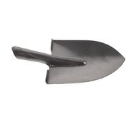 BESPORTBLE Tête de Pelle de Jardin Pointue en Acier au Manganèse 28, 5 Cm | Finition Sablée, Usage Jardin et Paysage, Outil Manuel sans Manche, Format 28, 5x20, 5x15cm