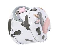 BESPORTBLE Tirelire en Fer Blanc de Vache Laitière Grand Compartiment, Couvercle Ouvrable, Outil Ludique pour Gestion Financière des Garçon et Filles Style Aléatoire