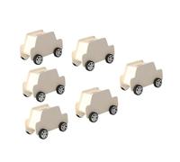 BESPORTBLE Tirelires en Bois DIY Voiture Petite Taille, Coffrets à Pièces Multifonctions, Lot De 6 Pièces pour Garçon Et Filles Et Adolescents, Décoration De Chambre Et Espace De Jeu