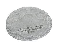 BESPORTBLE Tombale Commémorative pour Animaux De Compagnie Souvenir pour Chien Plaque De Jardin Résine